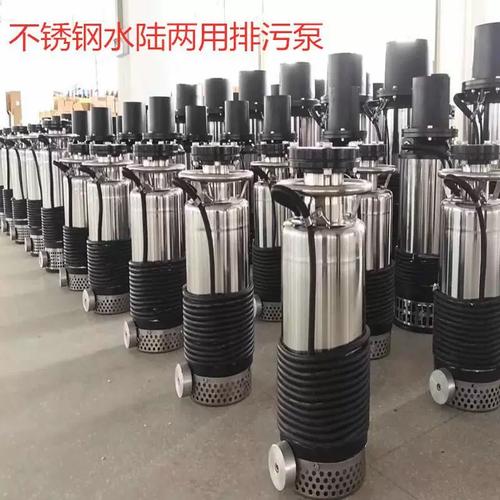 不锈钢水陆两用泵 海水养殖与景观喷泉的耐腐蚀全能解决方案